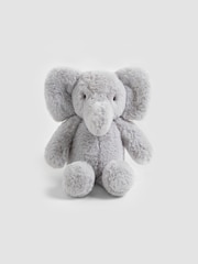 JoJo Maman Bébé Grey Elbert Elephant Personalised Soft Toy Medium - Image 1 of 9