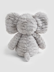 JoJo Maman Bébé Grey Elbert Elephant Personalised Soft Toy Medium - Image 4 of 9