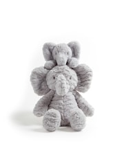 JoJo Maman Bébé Grey Elbert Elephant Personalised Soft Toy Medium - Image 6 of 9