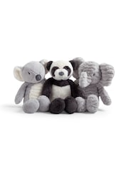 JoJo Maman Bébé Grey Elbert Elephant Personalised Soft Toy Medium - Image 9 of 9