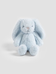 JoJo Maman Bébé Benny Personalised Bunny - Small Soft Blue - Image 1 of 8