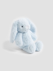 JoJo Maman Bébé Benny Personalised Bunny - Small Soft Blue - Image 3 of 8
