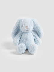 JoJo Maman Bébé Benny Personalised Bunny - Small Soft Blue - Image 4 of 8