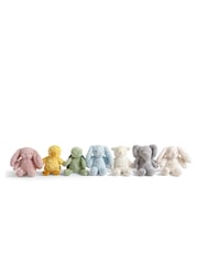 JoJo Maman Bébé Benny Personalised Bunny - Small Soft Blue - Image 8 of 8