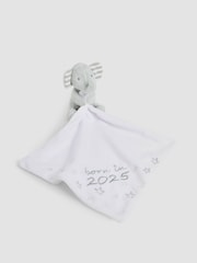 JoJo Maman Bébé Personalised Born In 2025 Comforter - Image 1 of 2