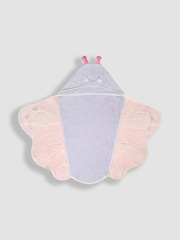 JoJo Maman Bébé Personalised Butterfly Hooded Towel - Image 6 of 6
