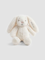 JoJo Maman Bébé Personalised Bunny - Small White - Image 1 of 4