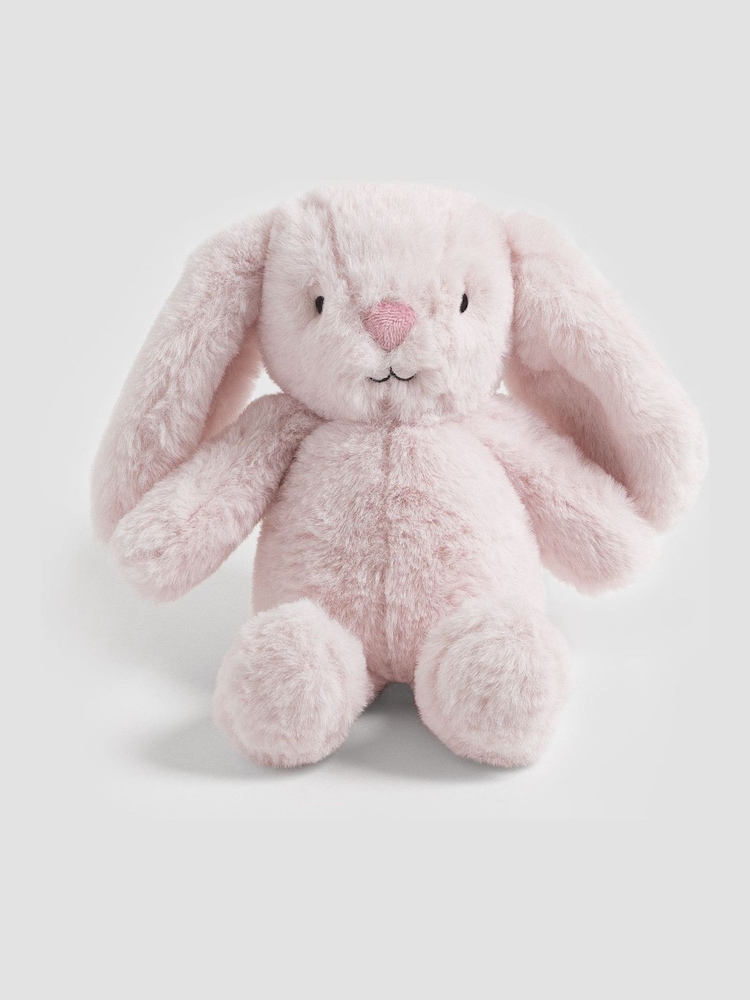 JoJo Maman Bébé Personalised Bunny - Small Soft Pink - Image 1 of 4