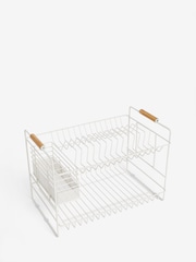 Cream Wire 2 Tier Drainer - Image 1 of 1