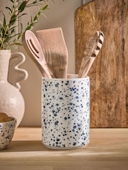 Blue Speckle Utensil Pot - Image 1 of 5