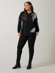 Evans Sequin Sweatshirt - Image 4 of 5