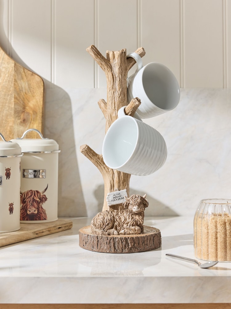 Hamish The Altoland Cow Mug Tree - Imagen 1 de 5