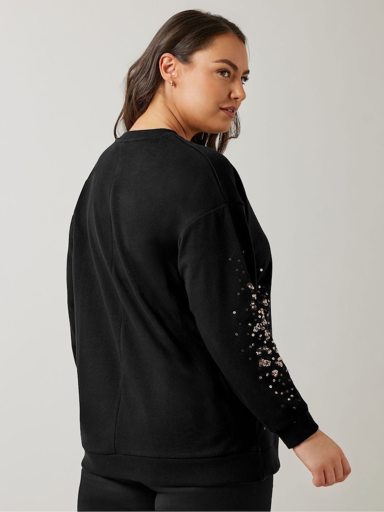 Evans Sequin Sweatshirt - Image 2 of 5