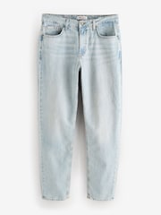 Guess Jeans Light Blue Denim Relaxed Fit Tapered 100% Cottton Jeans - Image 1 of 1
