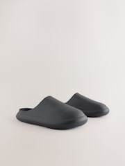 Black Moulded Mules - Image 1 of 6