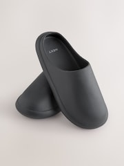 Black Moulded Mules - Image 5 of 6