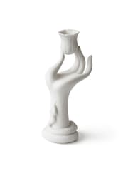 Jonathan Adler White Eve Candle Holder - Image 2 of 2