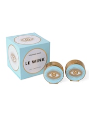 Jonathan Adler Blue Le Wink Salt & Pepper Set - Image 1 of 5