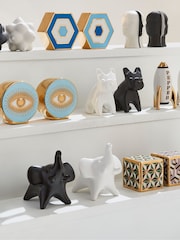 Jonathan Adler Blue Le Wink Salt & Pepper Set - Image 2 of 5