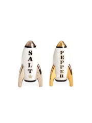 Jonathan Adler White Apollo Salt & Pepper Set - Image 2 of 4