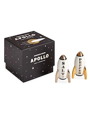 Jonathan Adler White Apollo Salt & Pepper Set - Image 3 of 4