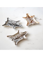 Jonathan Adler Gold Zebra Stacking Dish - Image 1 of 3