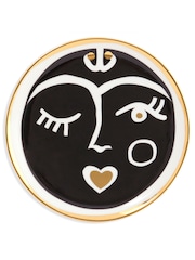 Jonathan Adler Set of 4 Black Marseilles Coasters - Image 5 of 7