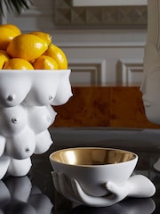Jonathan Adler Gold Eve Accent Bowl - Image 1 of 5