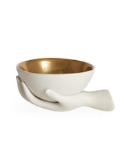 Jonathan Adler Gold Eve Accent Bowl - Image 4 of 5