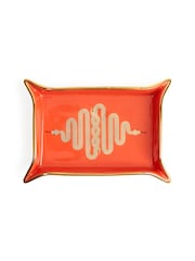 Jonathan Adler Orange Snake Valet Tray - Image 3 of 5