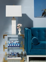 Jonathan Adler Gold Gilded I Scream Vase - Image 3 of 6