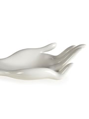 Jonathan Adler White Eve Fruit Bowl - Image 2 of 6