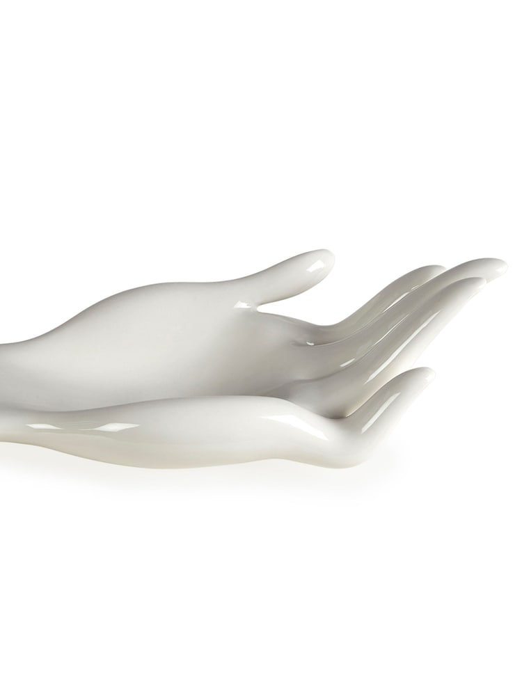 Jonathan Adler White Eve Fruit Bowl - Image 2 of 6