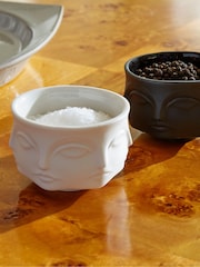 Jonathan Adler Black Muse Salt & Pepper Cellars - Image 1 of 3