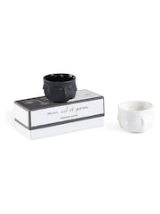 Jonathan Adler Black Muse Salt & Pepper Cellars - Image 3 of 3