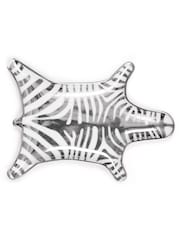 Jonathan Adler Silver Zebra Stacking Dish - Image 2 of 3