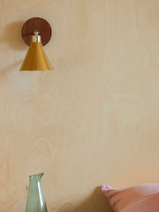 Houseof. Brass Cone Wall Light - Image 1 of 6