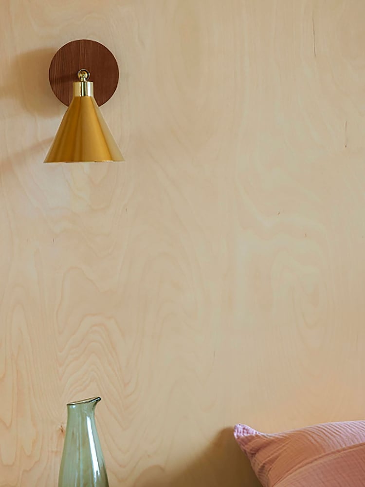 Houseof. Brass Cone Wall Light - Image 1 of 6