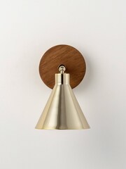Houseof. Brass Cone Wall Light - Image 5 of 6
