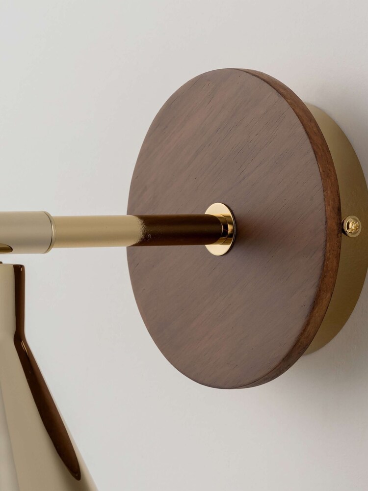 Houseof. Brass Cone Wall Light - Image 6 of 6