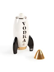 Jonathan Adler White Rocket Vodka Decanter - Image 3 of 5