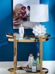 Jonathan Adler White Rocket Vodka Decanter - Image 4 of 5