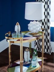 Jonathan Adler White Rocket Vodka Decanter - Image 5 of 5