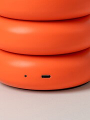 Houseof. Peel Orange Tube Rechargeable Table Lamp - Image 6 of 6