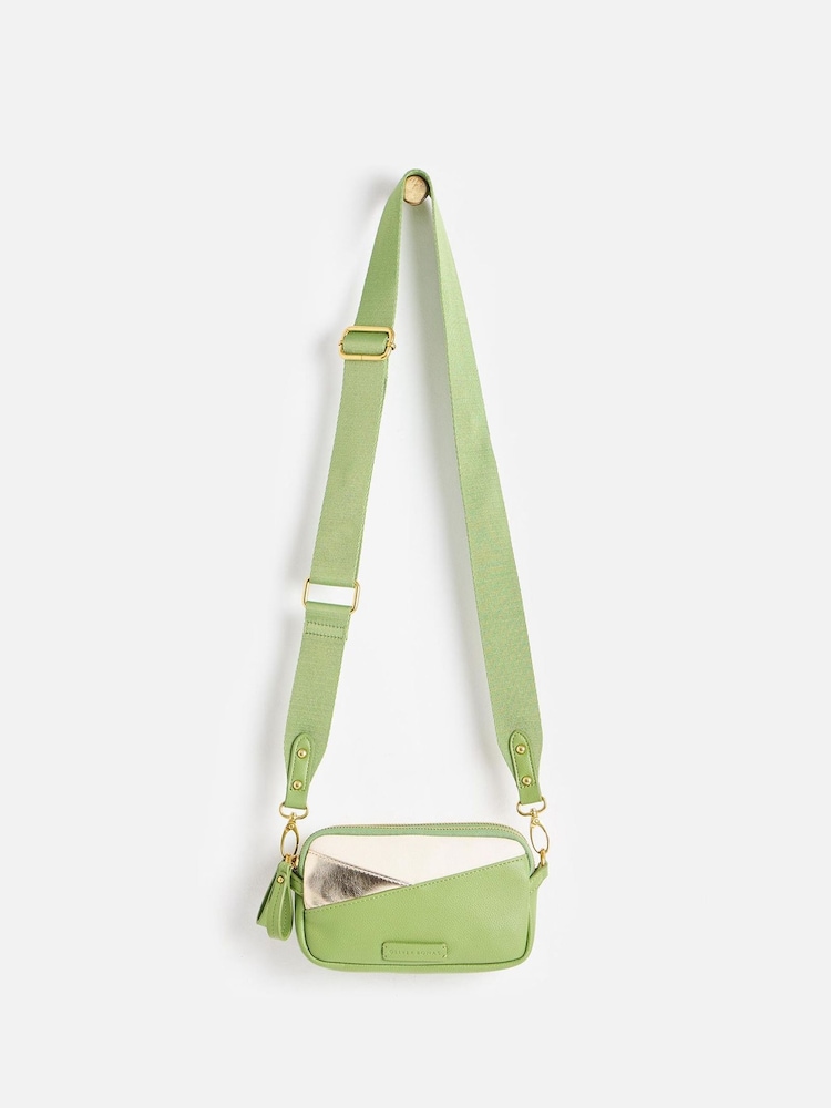 Oliver Bonas Naha Metallic Cross-Body Bag - Bild 1 von 7