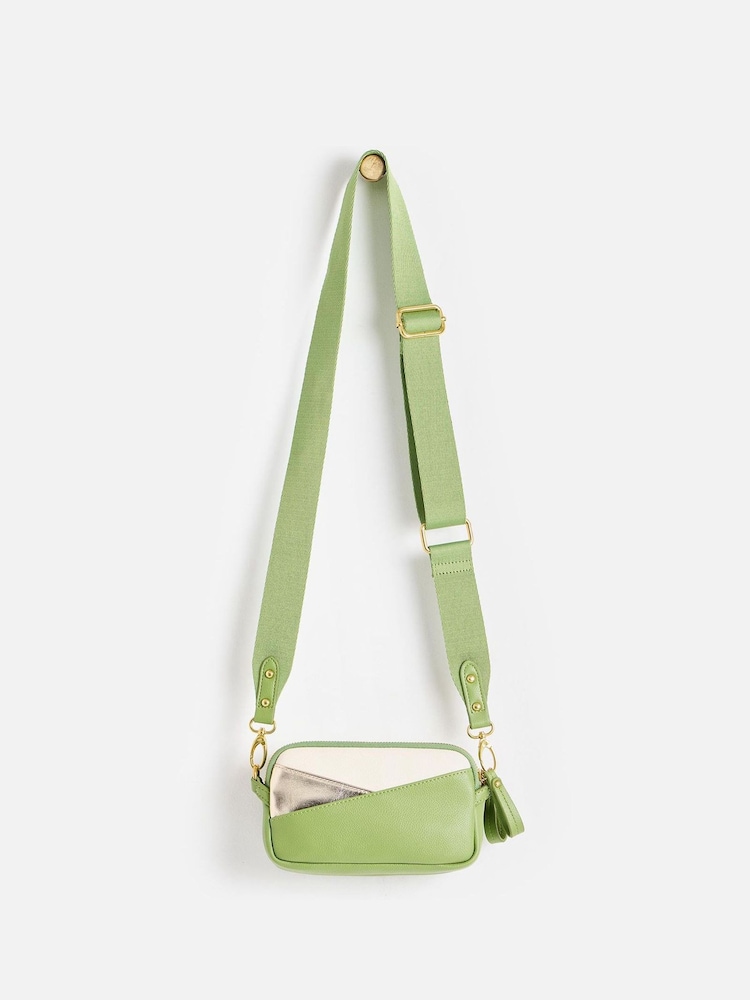 Oliver Bonas Naha Metallic Cross-Body Bag - Bild 2 von 7