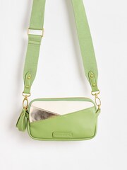 Oliver Bonas Naha Metallic Cross-Body Bag - Bild 3 von 7