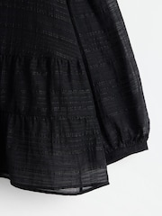 Oliver Bonas Textured Sheer Blouse - Изображение 5 из 6