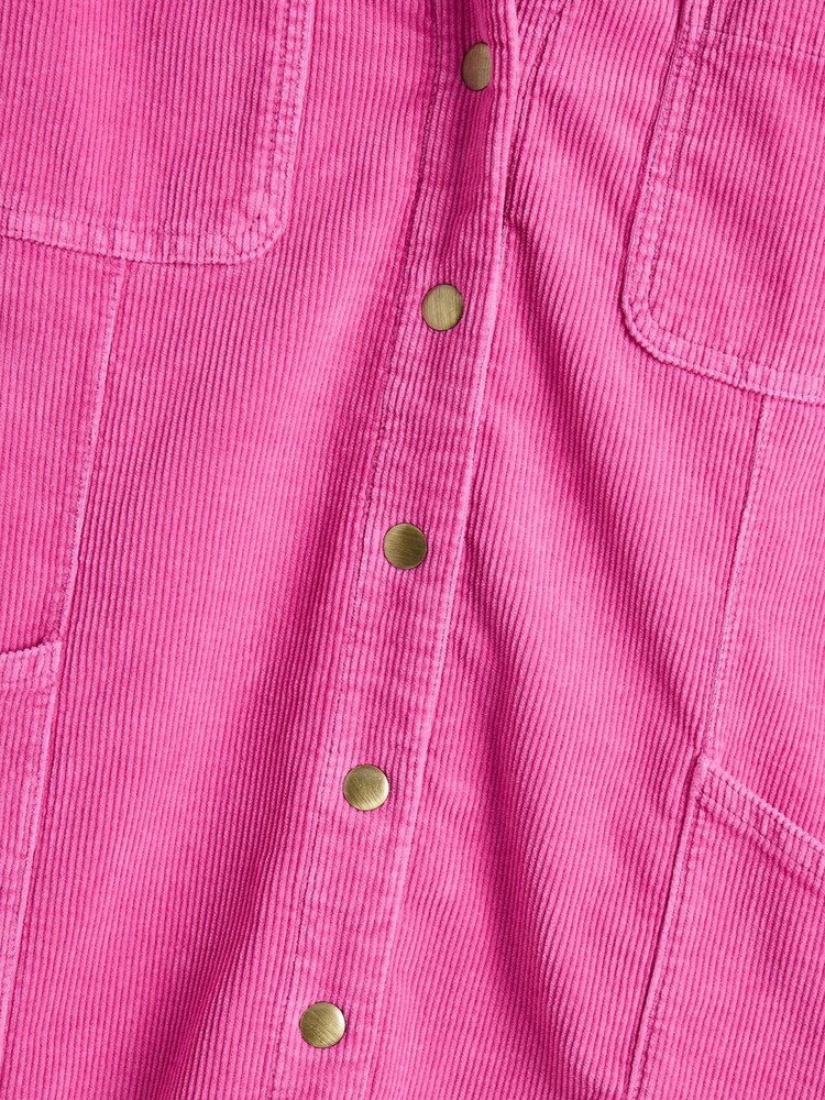 Rochie mini-panafore din velur Oliver Bonas - Image 7 of 8