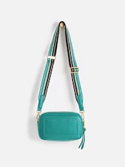 Oliver Bonas Green Large Simen Cross-Body Bag - Image 2 of 6